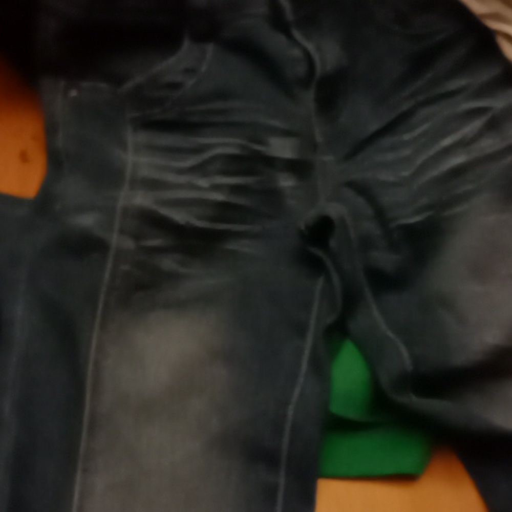 Jeans small girl blue 2 front pocket and2back